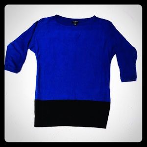 3 for $30 Electric blue career top